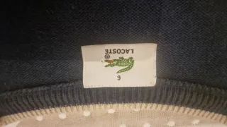 Jersey Lacoste Azul Talla XXL