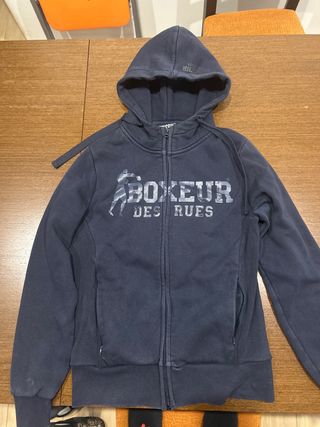 Sudadera BOXEUR DES RUES Talla S Azul