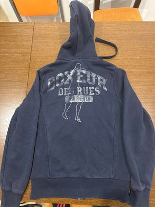 Sudadera BOXEUR DES RUES Talla S Azul