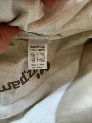 Chaqueta mujer Wed'ze ski snow blanca T42 EUR