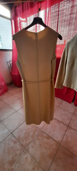 Max Mara Vestito Beige tg 42