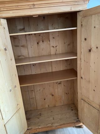 Armarios de madera rústico