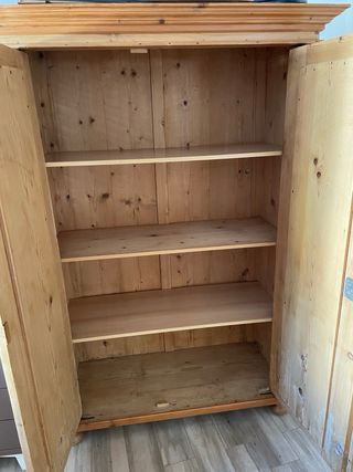 Armarios de madera rústico