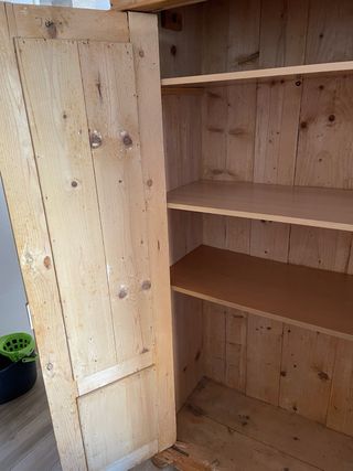 Armarios de madera rústico