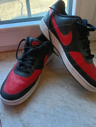 Scarpe Nike Uomo Nero Rosso