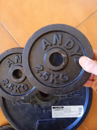 Discos (15kg) -- 28mm