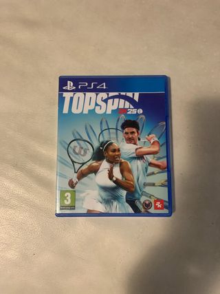 Top Spin 2K25 PS4 (PlayStation 4)