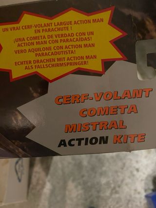 Action Man Cerf Volant Cometa Action Kite