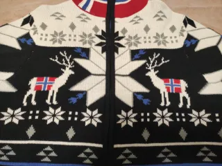 Chaqueta NEBULUS con cremallera y estampado