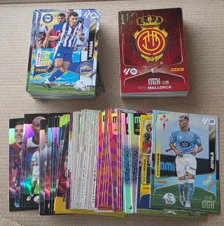 Lote 130 Cartas Megacracks 2025-26 Sin Repetir