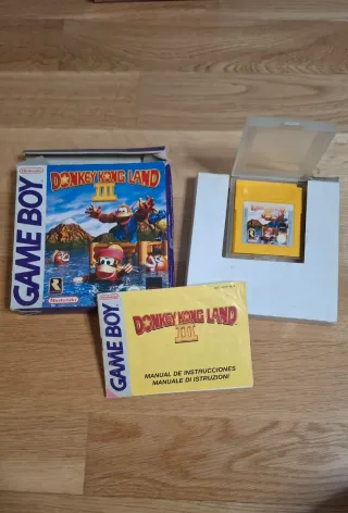 Donkey Kong Land 3 Game Boy Nintendo