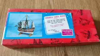 Maqueta Carabela Santa María Constructo R-412