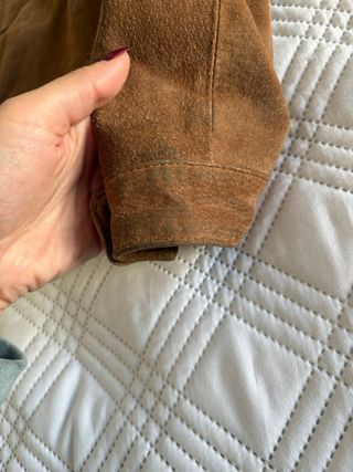 cazadora chaqueta Stradivarius Piel Marrón Talla M