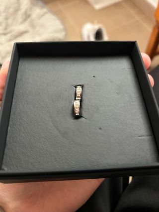 Pendientes Lotus Hombre Plata