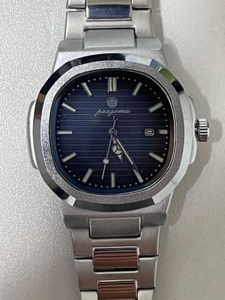 Reloj Poedagar Azul y Plateado