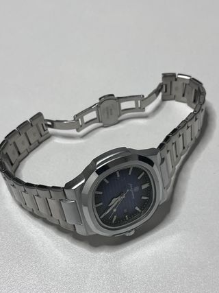 Reloj Poedagar Azul y Plateado