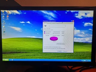 PC desktop + Monitor LCD 19"