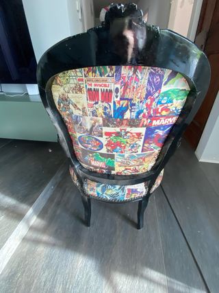 Poltrona stile barocco Marvel Comics