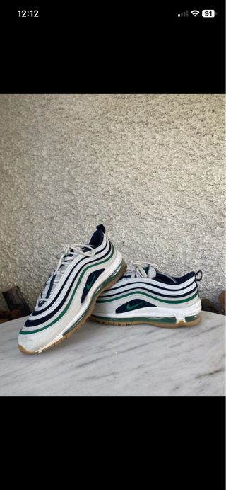 Nike Air Max 97 Verde y Blanco