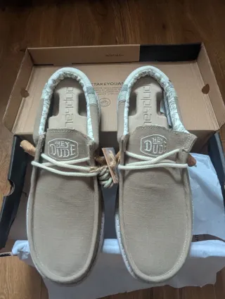 Zapatillas náuticas Hey Dude beige/multicolor