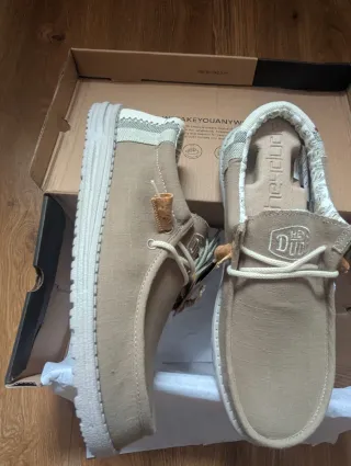 Zapatillas náuticas Hey Dude beige/multicolor