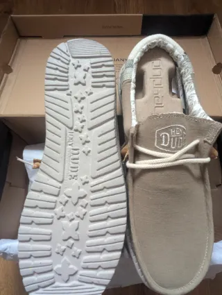 Zapatillas náuticas Hey Dude beige/multicolor