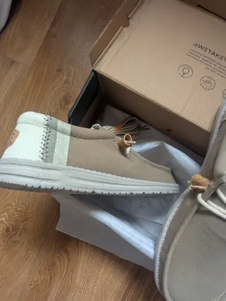 Zapatillas náuticas Hey Dude beige/multicolor