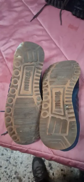 Zapatillas deportivas azules talla 42