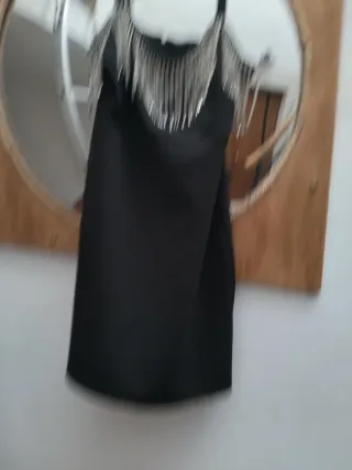 Tubino nero con strass