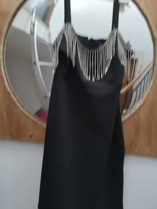 Tubino nero con strass