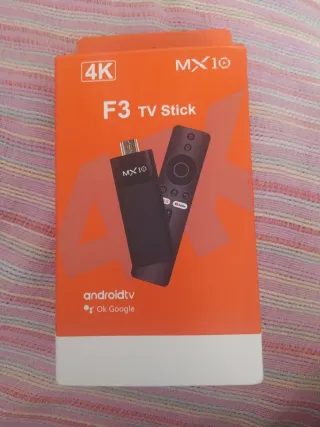 MX10 F3 TV Stick 4K Android TV