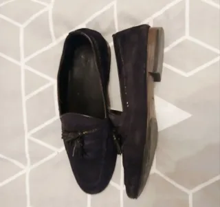 Mocasines Hombre Azul Oscuro