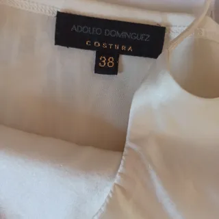 Top raso tirantes Adolfo Domínguez Costura