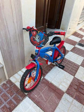 Bicicleta Infantil Spiderman 14