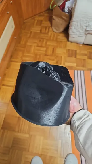 Molde Calavera para Horma de Sombrero