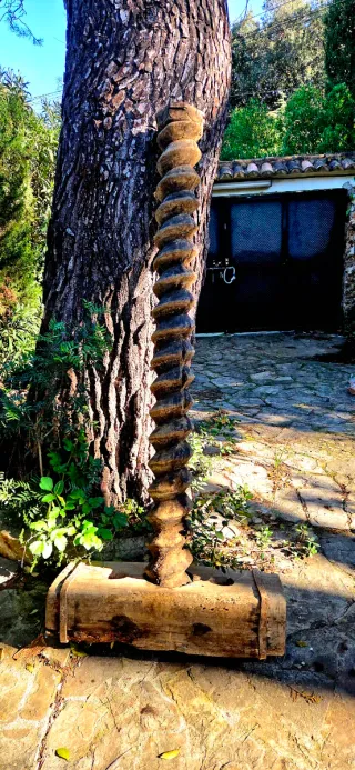 Antigua prensa tafona original