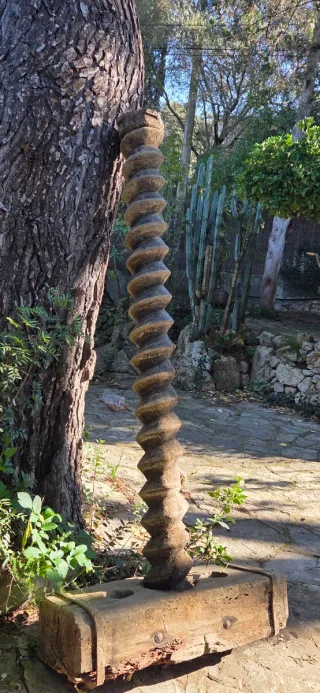 Antigua prensa tafona original