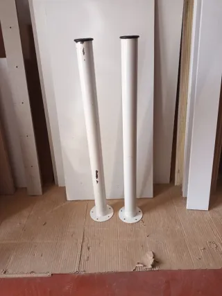 Patas Ikea Metal Blanco