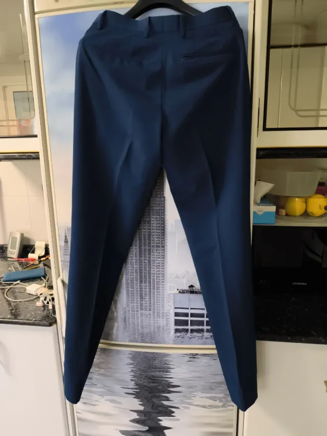 Traje Zara azul Talla S