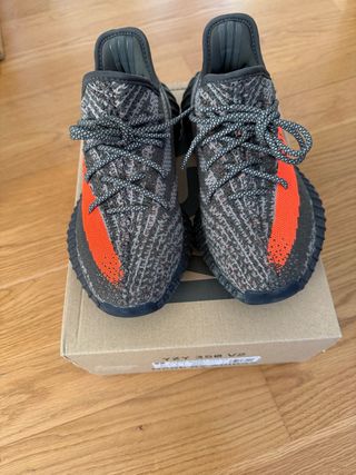 Adidas Yeezy Boost 350 V2 Gris Naranja
