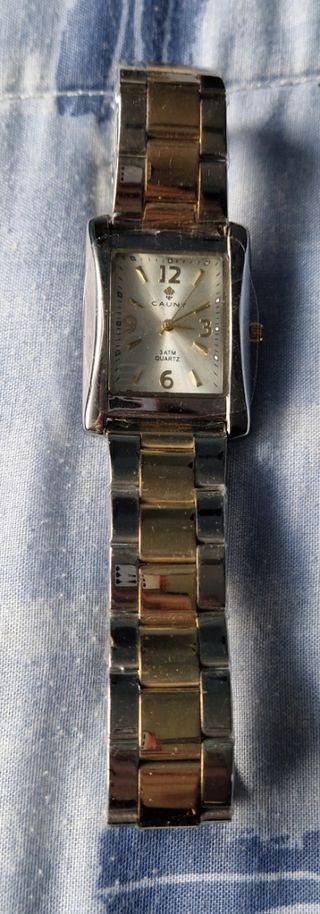 Reloj Cauny Mujer Oro y Plata
