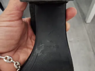 Sandalias de tacón negras