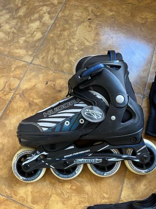 Patines en línea (T37-40) con protecciones
