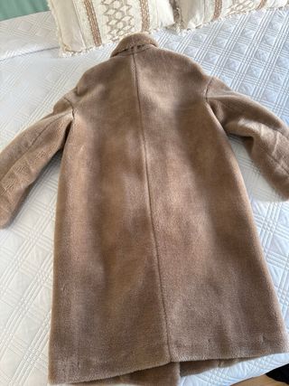 Abrigo pelo Zara Talla S