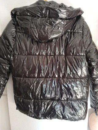 Anorak Moncler Negro Mujer