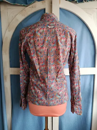 Camisa Estampado Mosaico Multicolor