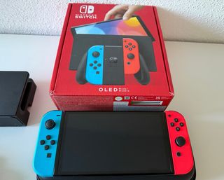 Nintendo Switch OLED Blu/Rosso
