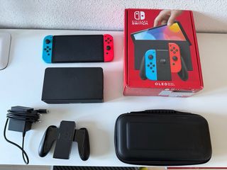 Nintendo Switch OLED Blu/Rosso