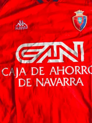 Camiseta Osasuna Retro Kappa 95/96