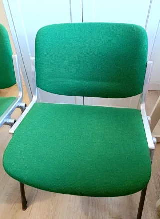 Set 2 sedie Castelli DSC 106 anni 80 con braccioli